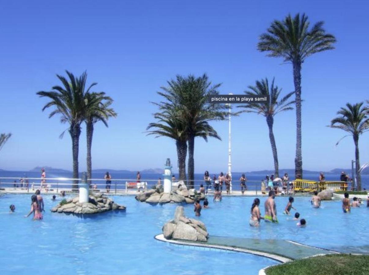 Samil Apartment, Primera Linea De Playa Con Wifi Y Garaje ヴィーゴ エクステリア 写真